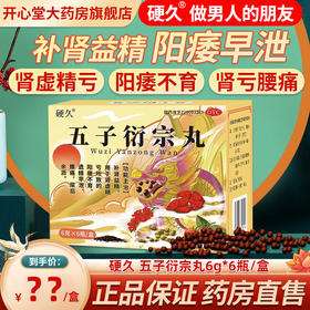 硬久/五子衍宗丸6克x6瓶/盒