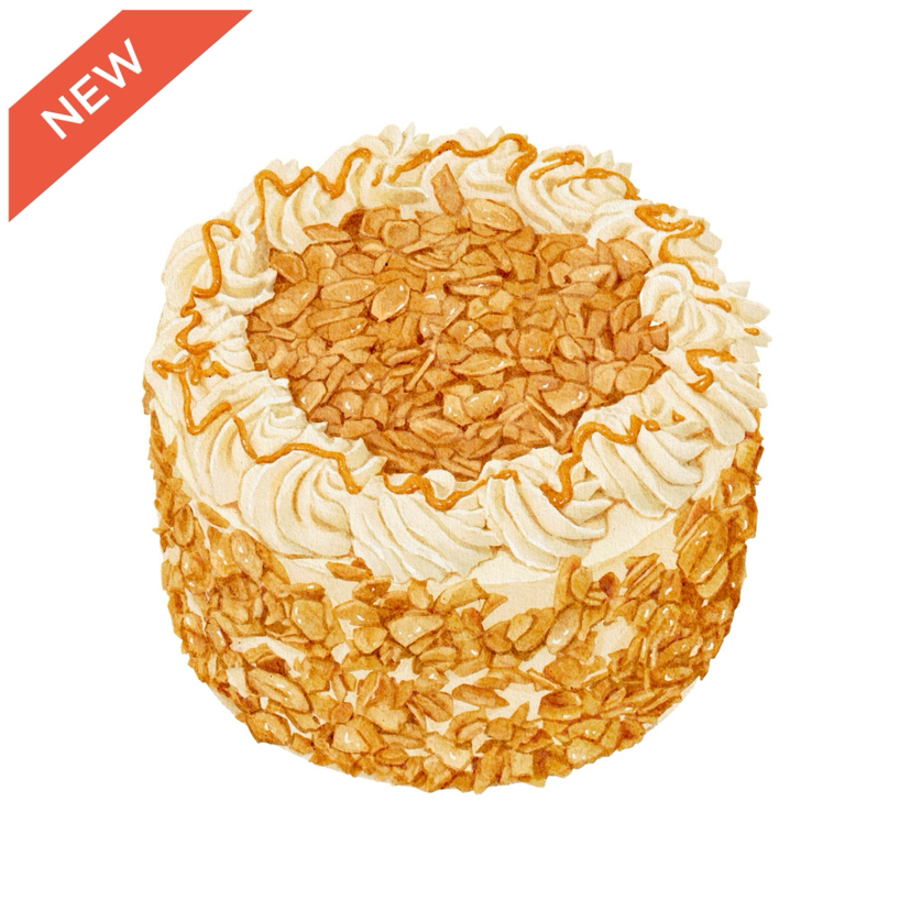 NEW /焦糖咸奶油烤布蕾（储值会员专属8.5折）