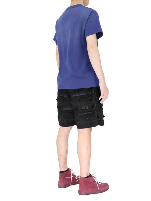 WHO DECIDES WAR | 重工拼接蛋糕短裤 商品图5