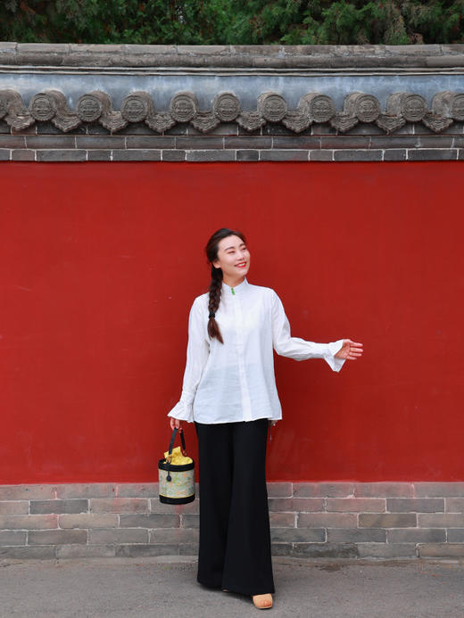 【2026东衣作】新中式衬衣（25810136玉兔-结缘款） 商品图2