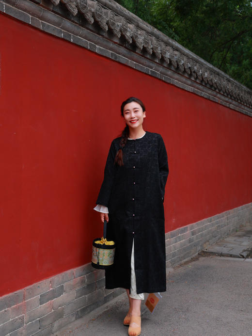 【2026东衣作】新中式连衣裙（25807050墨岫-结缘款） 商品图1