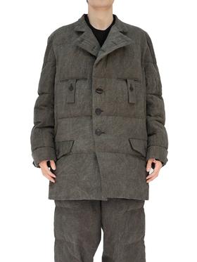 Yohji Yamamoto | 秀款棉麻夹棉双面穿夹克