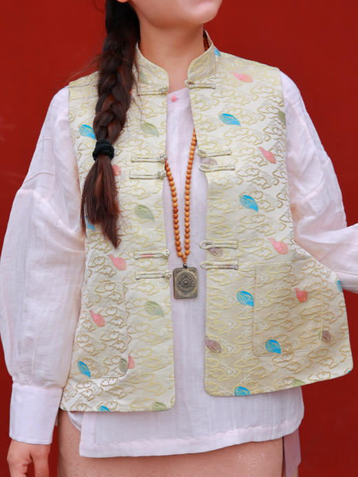 【抖音专属】新中式马甲（25804126上上签） 商品图7