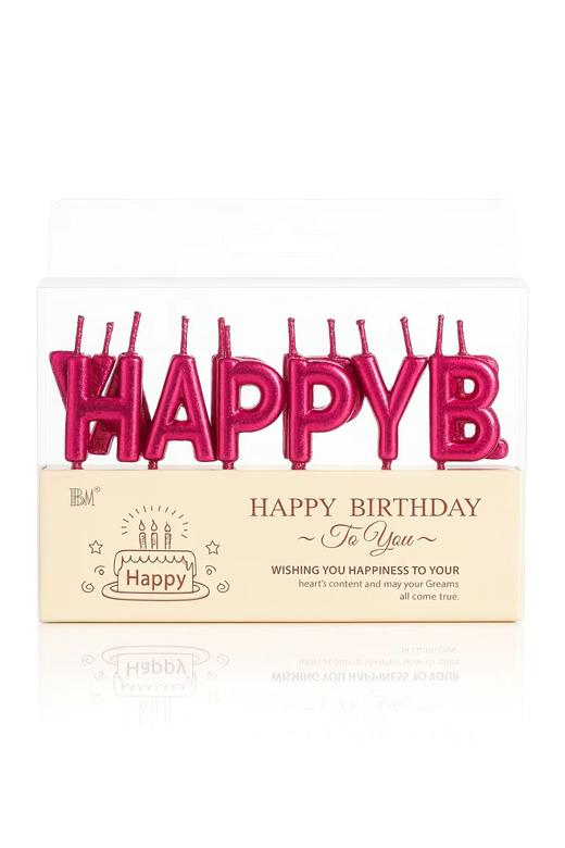 HAPPY 彩色蜡烛 商品图1