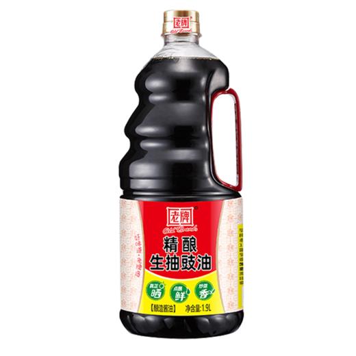 老牌精酿生抽豉油1.9L家用大瓶生抽厨房调料豆豉白灼酱油清蒸调味LY 商品图4