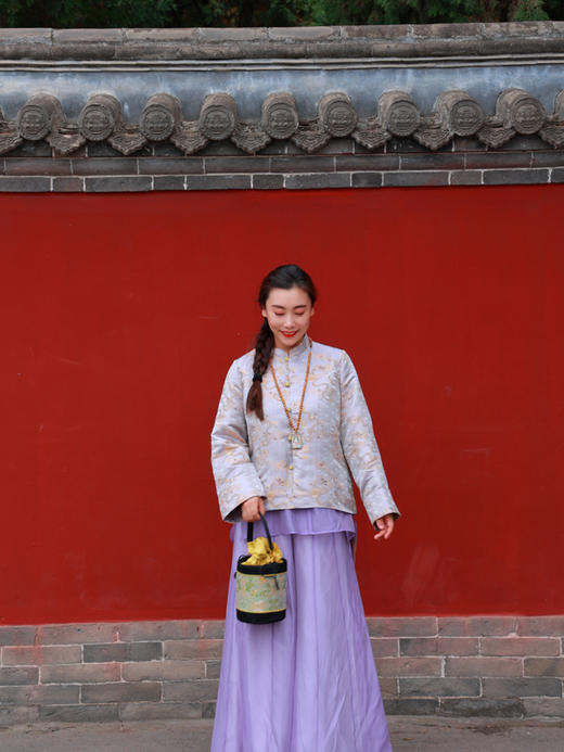 【2026东衣作】飘纱裤（25709035a-花意） 商品图0