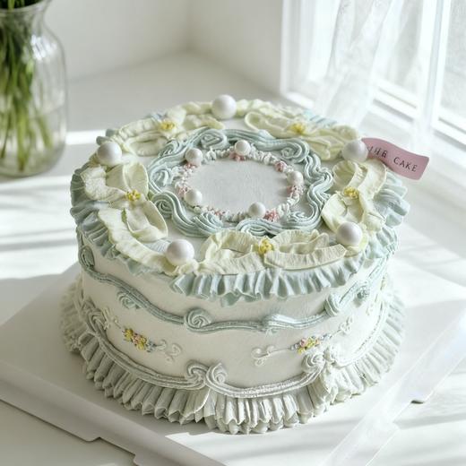 仙履花漾 重手绘奶油蛋糕 商品图0