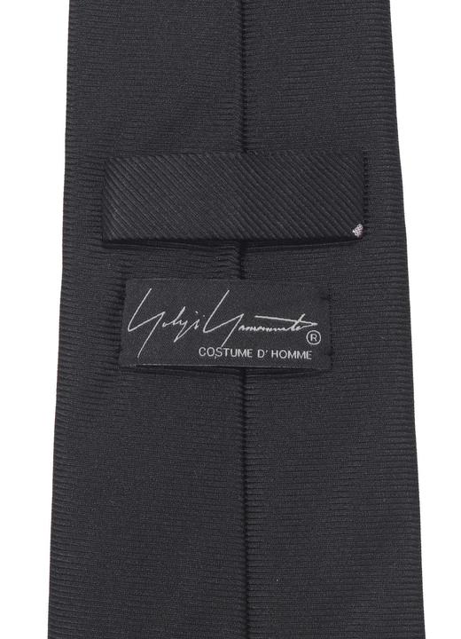 Yohji Yamamoto | 黑色花卉领带 商品图4