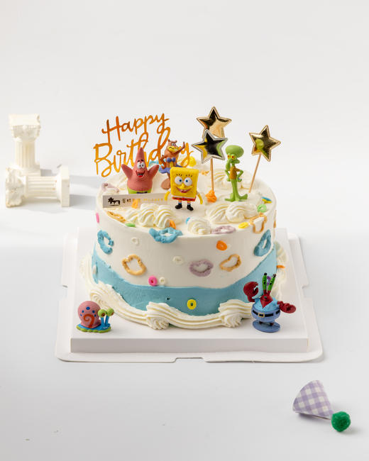 单层海绵宝宝（百分百进口动物奶油） 商品图0