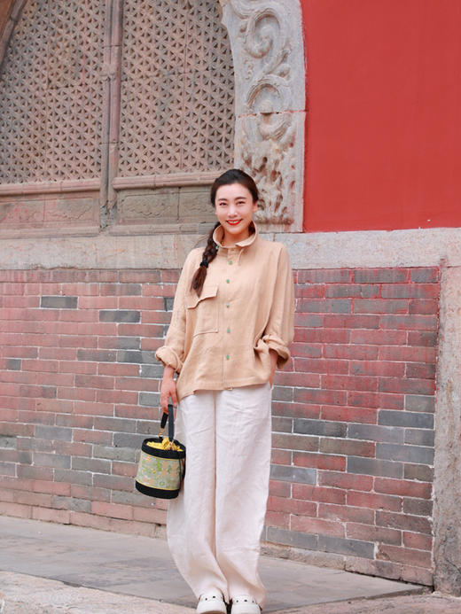 【2026东衣作】新中式上衣（25810148观风-高定款） 商品图5