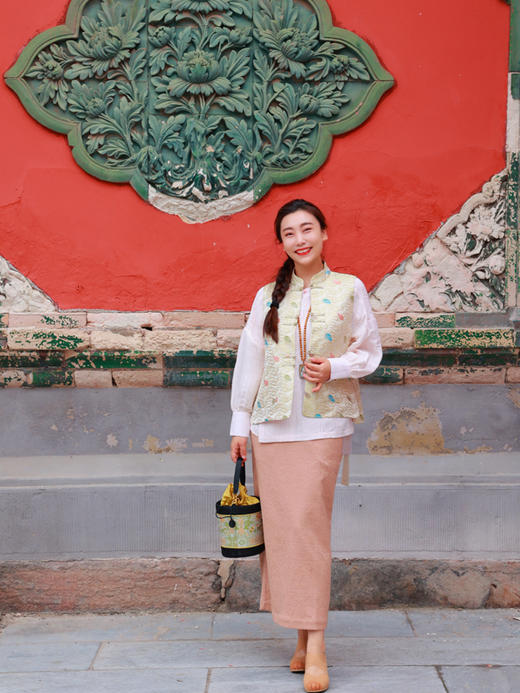 【抖音专属】新中式马甲（25804126上上签） 商品图6