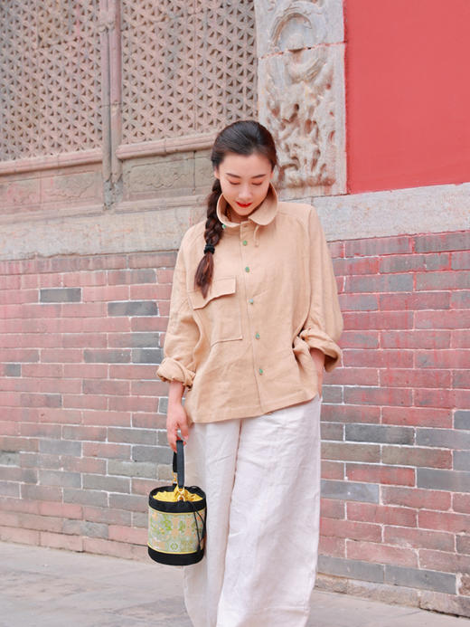 【2026东衣作】新中式上衣（25810148观风-高定款） 商品图7