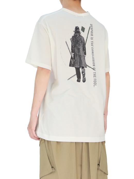 Yohji Yamamoto | Yohji背影印花短袖 商品图0