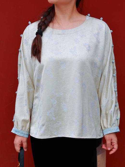 【2026东衣作】新中式上衣（25808121静寻） 商品图4