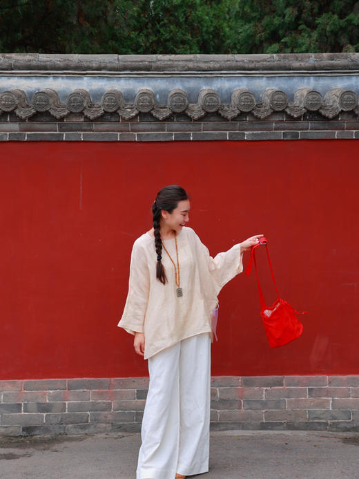 【抖音专属】阔腿裤（25709358-瑞白） 商品图3