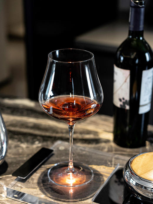 【样品5.5折，无原包装仅1套，非质量不退换】捷克BOHEMIA进口水晶玻璃红酒杯 葡萄酒杯简约风大容量家用套装波西米亚莉莫萨红酒杯740ml*6 商品图5