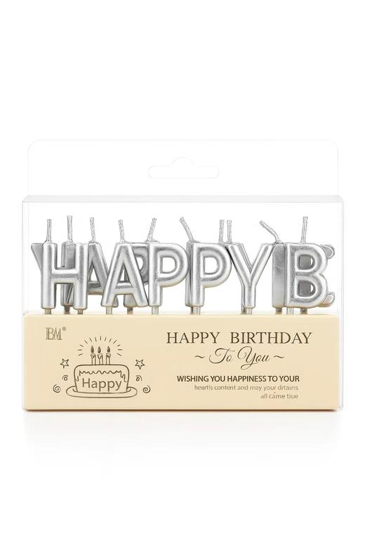 HAPPY 彩色蜡烛 商品图2