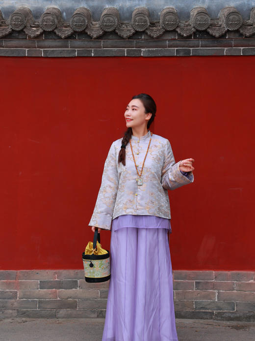 【2026东衣作】飘纱裤（25709035a-花意） 商品图2