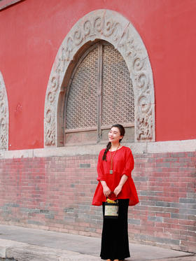 【抖音专属】宽松短袖上衣（20708231-胭脂虫）