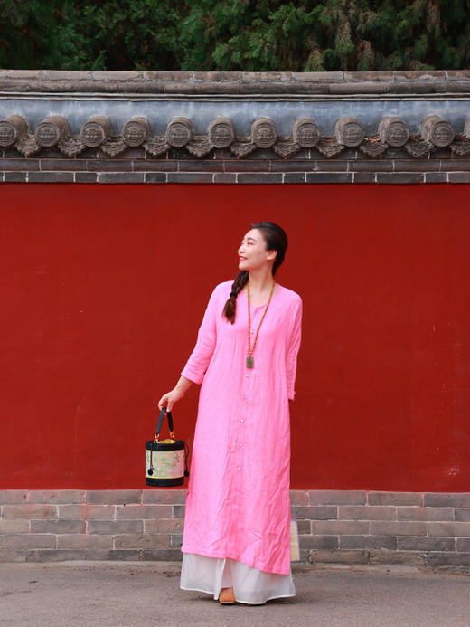 【抖音专属】衬衫裙·渥赭（24807881-渥赭） 商品图1