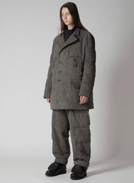 Yohji Yamamoto | 秀款棉麻夹棉双面穿夹克 商品图3