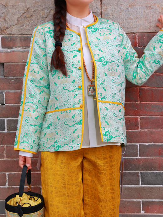 【2026东衣作】新中式外套（25805125云起时-高定款） 商品图6