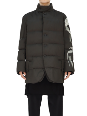 Yohji Yamamoto | 印花秀款棉服夹克