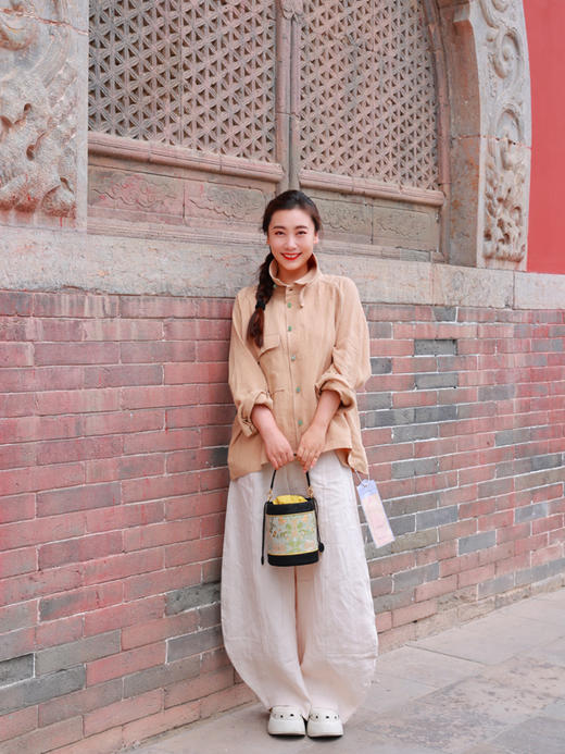 【2026东衣作】新中式上衣（25810148观风-高定款） 商品图3