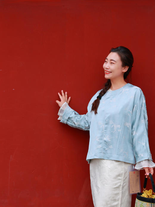 【2026东衣作】新中式衬衣（25810119逍遥游-结缘款） 商品图3