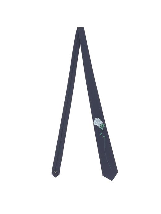 Yohji Yamamoto | 蓝色花卉领带 商品图1