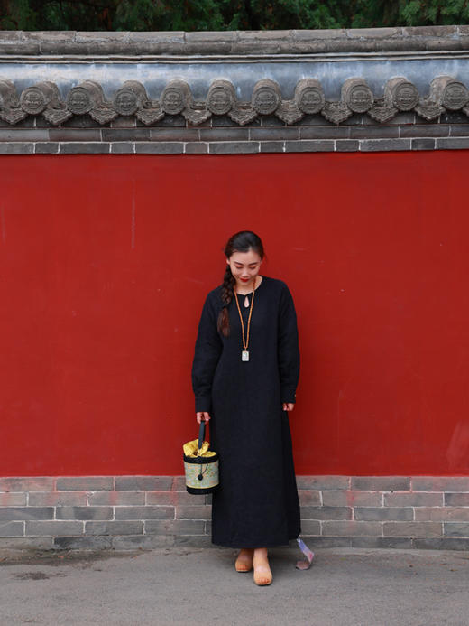 【2026东衣作】新中式连衣裙（25807118森影-设计师） 商品图2