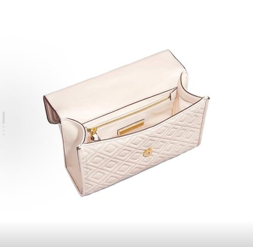 TORY BURCH Robinson 金属配件 羊皮 单肩包 女款 米白色 商品图2