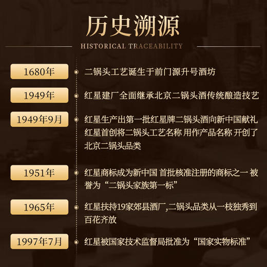 【特惠】56°红星二锅头（精制）500ml 商品图7