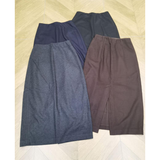 【特价不退不换】良木礼后开叉半裙（Q2593874） 商品图0