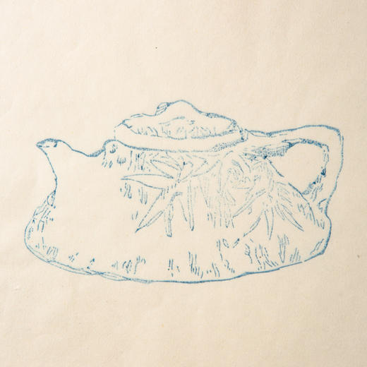 80-90年代荣宝斋制木版水印《诗心茗》老信笺（一包48张） 商品图10