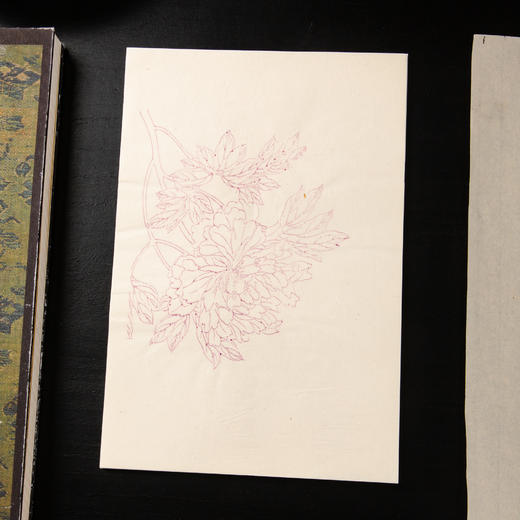 80-90年代朵云轩制木版水印《明清画笺》老信笺（一包36张） 商品图3