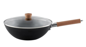 【一件包邮】1023227 Enjoy铁制炒锅30cm /240078精铁聚气 ，爆炒生香 ，适合中式爆炒的炒锅 甘肃/青海/内蒙古/新疆/西藏/宁夏/海南/港澳台不发货