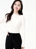 L1 臣禾【享瘦毛衫】100%精纺羊毛修身半高领打底衫套头针织衫 	JZ253091175 商品缩略图6