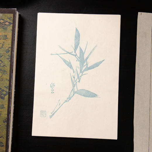 80-90年代木版水印《花卉》老信笺（一包40张） 商品图5