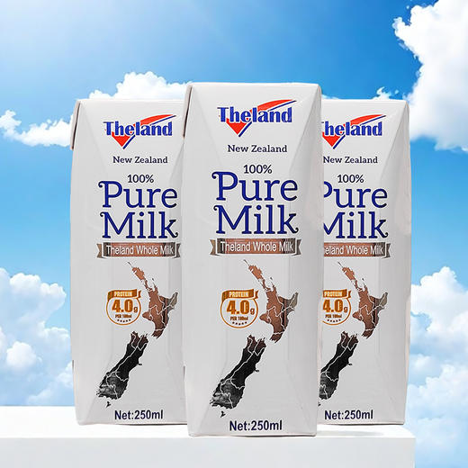 纽仕兰牧场全脂牛奶250ml-1L 商品图3