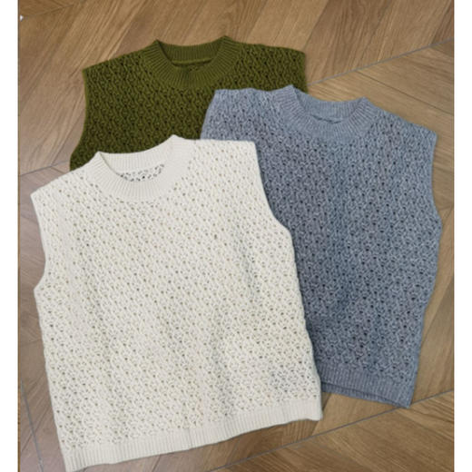 【预售7天】良木礼山羊绒背心（Q2593875） 商品图0