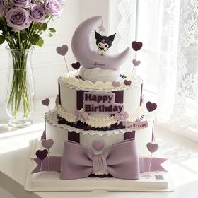 库洛米  小台灯装饰蛋糕