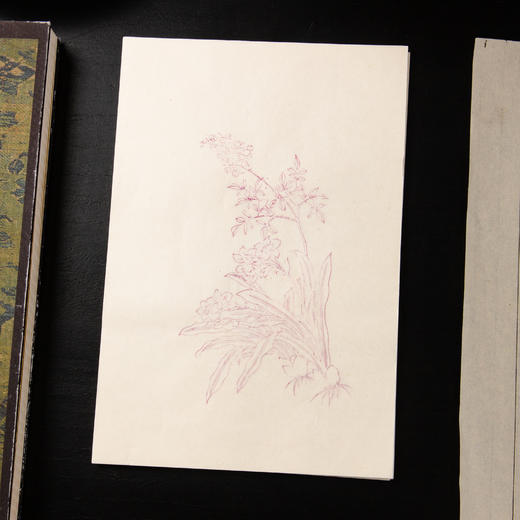 80-90年代朵云轩制木版水印《明清画笺》老信笺（一包36张） 商品图4