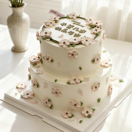 手绘 花漾甜梦 - 奶油蛋糕 商品图0