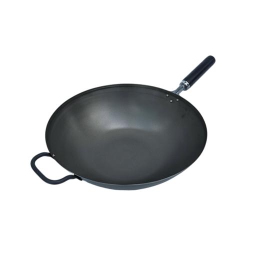 长谷元磨砂黑窒化陶瓷铁锅33cm/36cm 商品图5