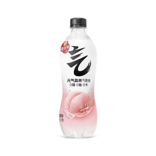 元气森林苏打气泡水-无糖白桃味480ml（A5-04-02） 商品图0