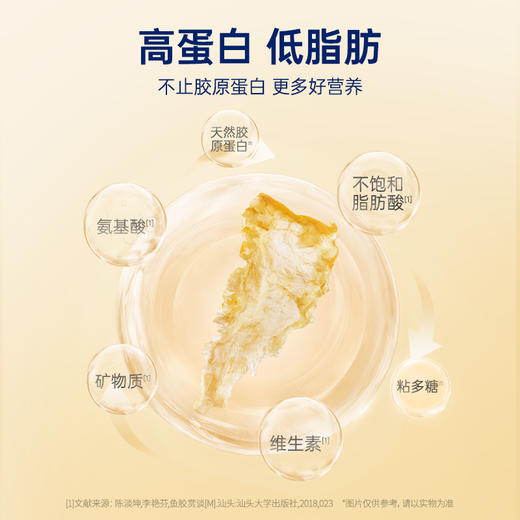 【限时特惠】官栈6A深海鳕鱼胶干花胶 特选鱼胶150g 商品图1