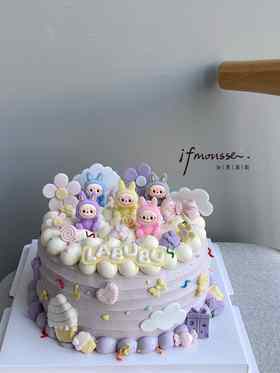 「女孩」多巴胺拉布布 图片是8寸哒 labubu颜色随机