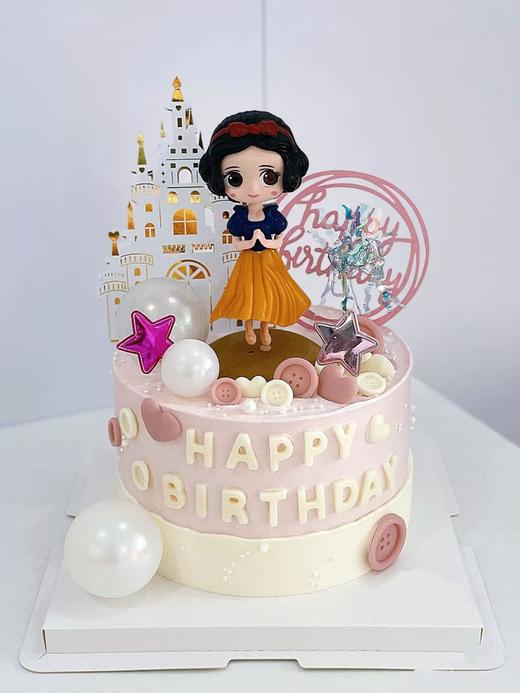 白雪公主生日蛋糕（百分百进口动物奶油） 商品图0