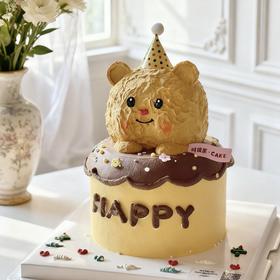 黄油小熊 立体蛋糕